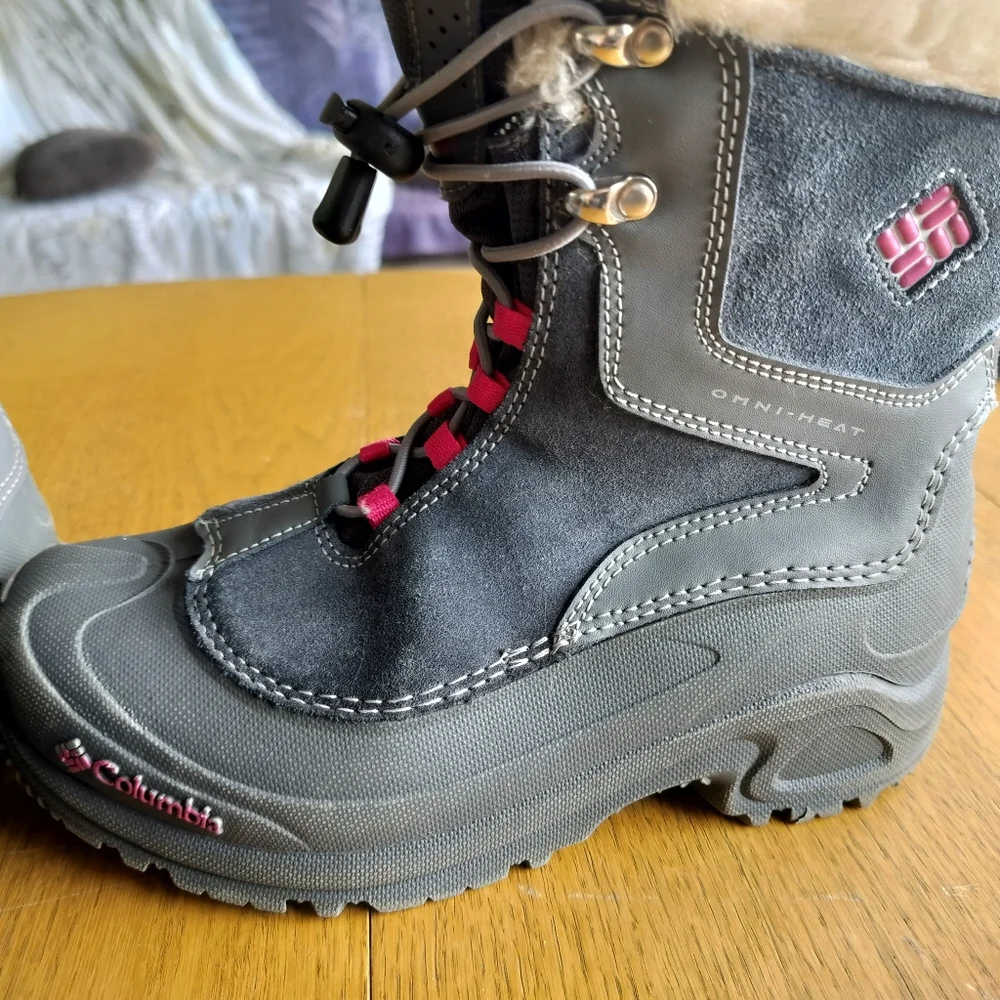 Columbia Youth Bugaboo Omni Heat Boots US Size 4